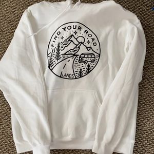 Save the lands hooded sweatshirt